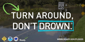  Click the image above to learn more about Turn Around, Don't Drown. Opens in new window